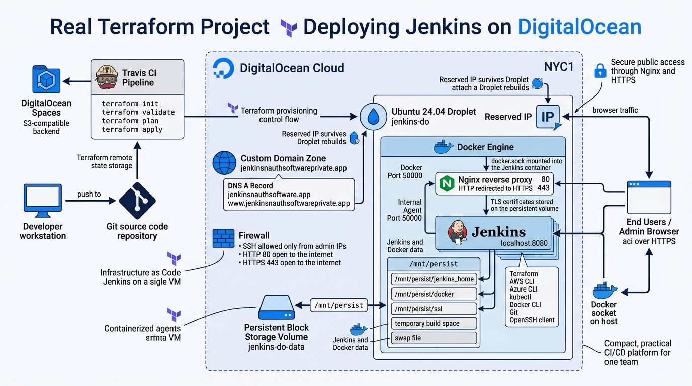 Terraform Jenkins DigitalOcean project